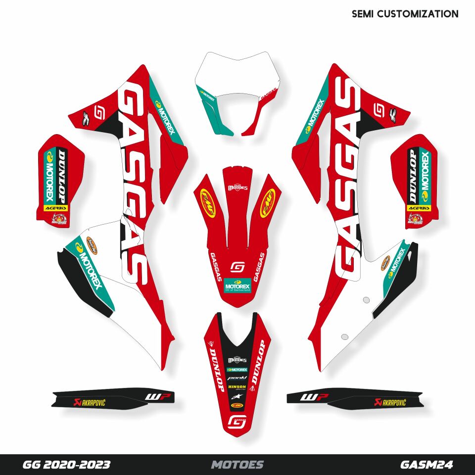 Gasgas Modelleri için Grafik Kiti