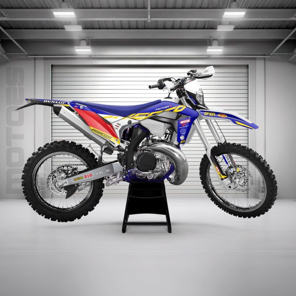 Sherco Modelleri için Grafik Kiti SE-SEF 2013-2016 - Standart Mat