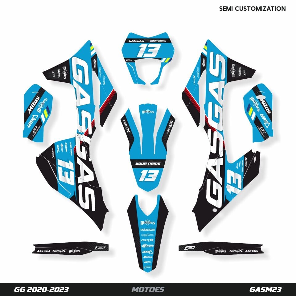 Gasgas Modelleri için Grafik Kiti