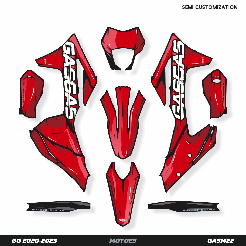 Gasgas Modelleri için Grafik Kiti