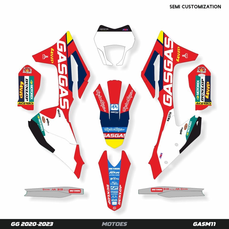 Gasgas Modelleri için Grafik Kiti