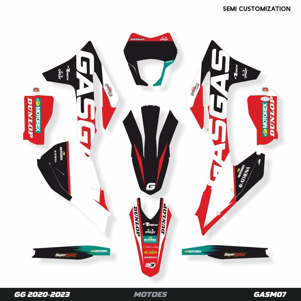 Gasgas Modelleri için Grafik Kiti