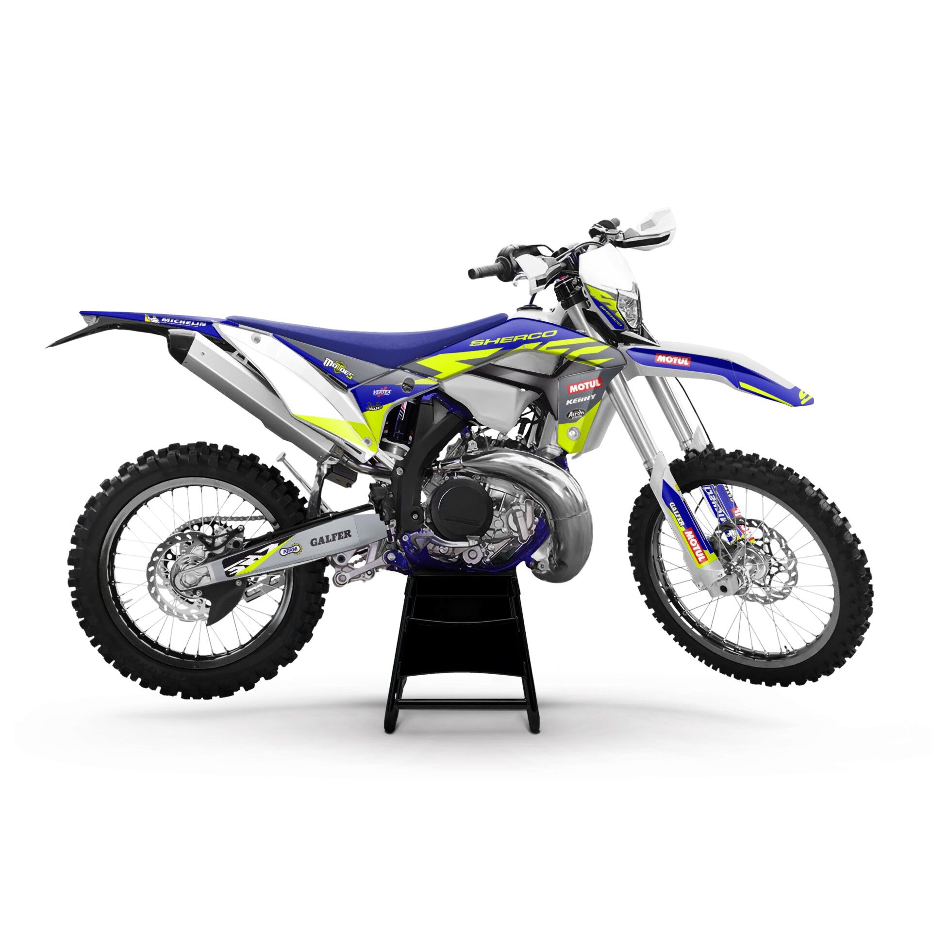 Sherco Modelleri için Grafik Kiti SE-SEF 2013-2016 - Standart Parlaklık