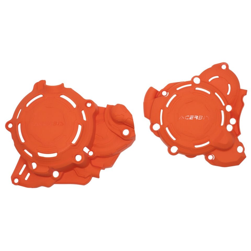 Acerbis X-Power KTM EXC / XC-W & Husqvarna TE 250-300 2024-2026 Kapak Koruma Turuncu