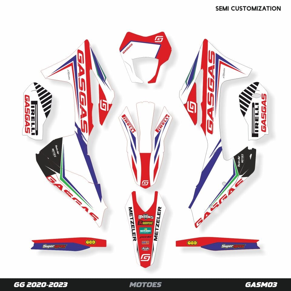 Gasgas Modelleri için Grafik Kiti