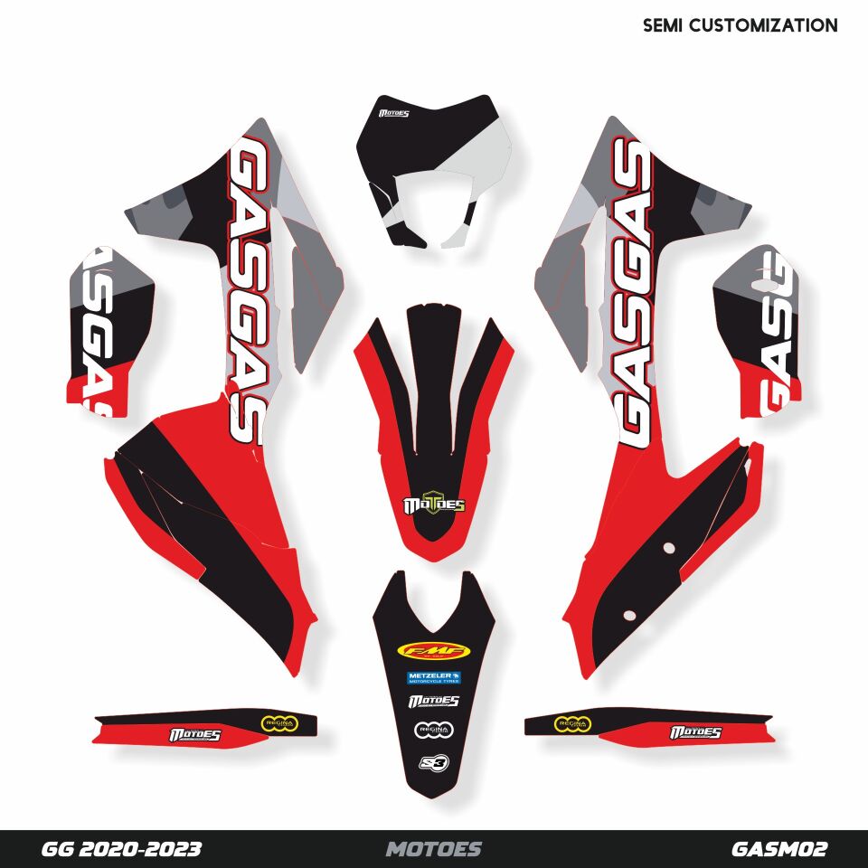 Gasgas Modelleri için Grafik Kiti