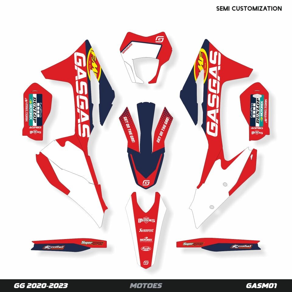 Gasgas Modelleri için Grafik Kiti