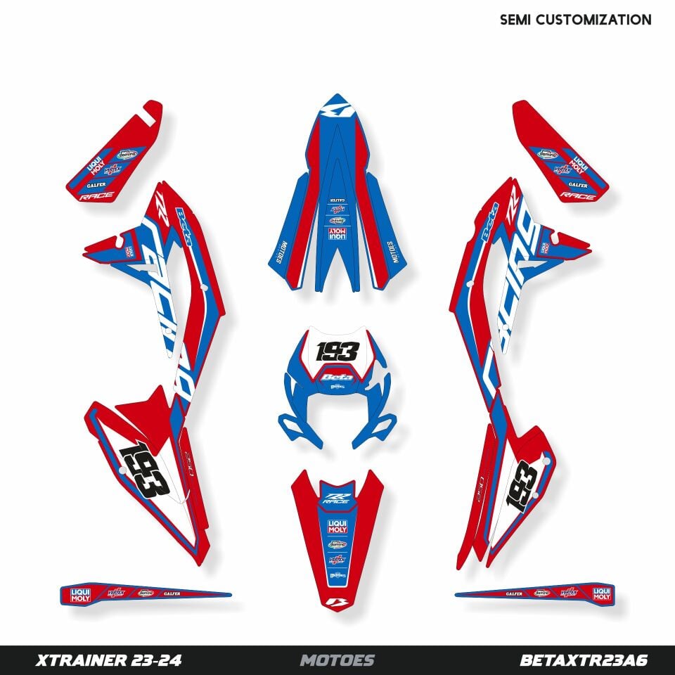 Beta XTrainer Modelleri için Grafik Kiti