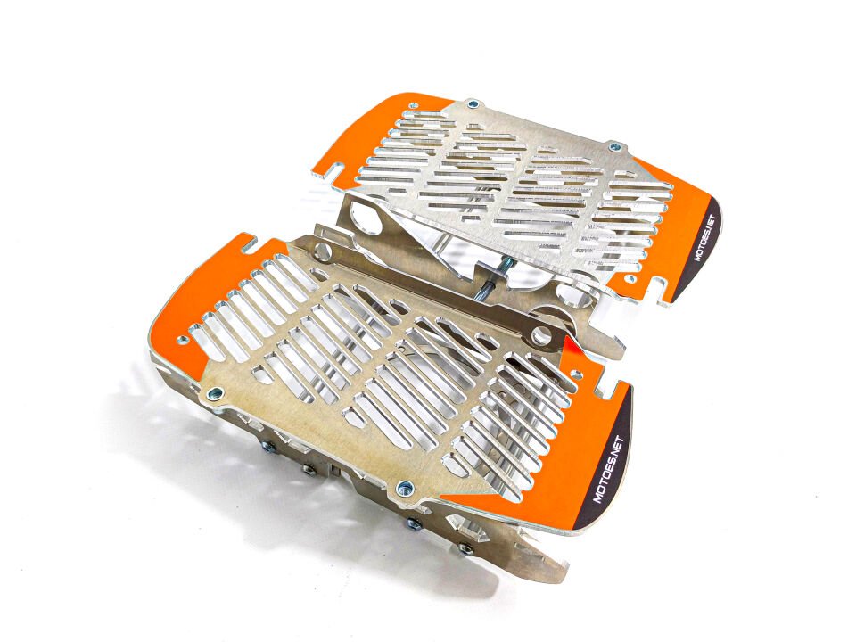 Radyatör Koruma KTM 2T/4T 2020-2026 Modeller Fan Dahil - YARIM ÇIKARTMA