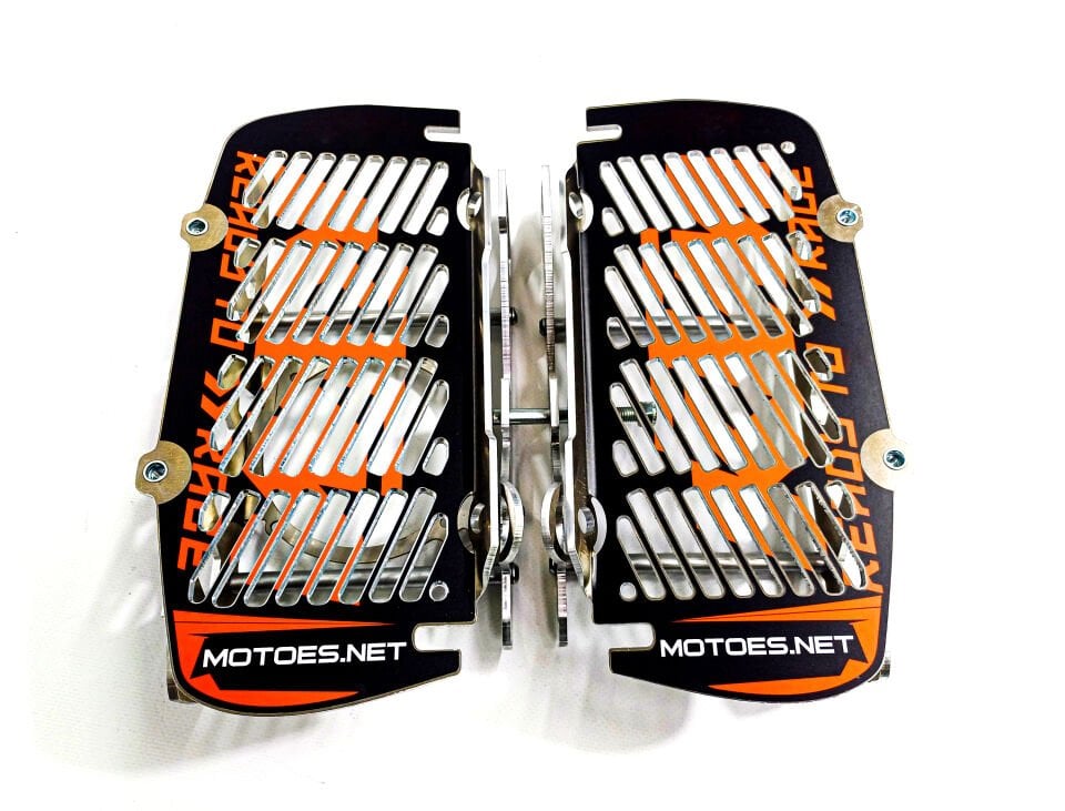 Radyatör Koruma KTM 2T/4T 2020-2026 Modeller Fan Dahil Değil - YARIM ÇIKARTMA