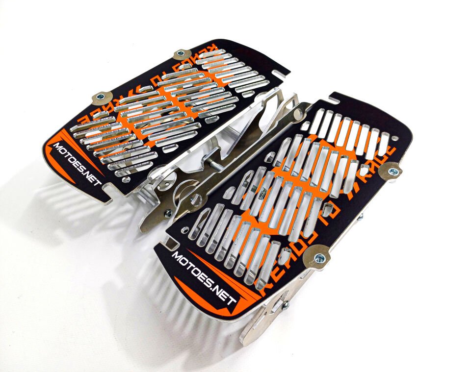 Radyatör Koruma KTM 2T/4T 2020-2026 Modeller Fan Dahil - TAM ÇIKARTMA