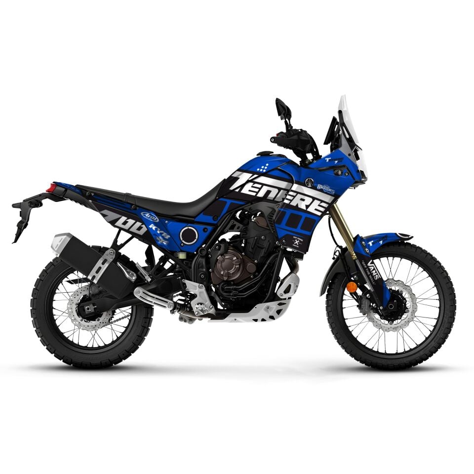 YAMAHA TENERE 700 İÇİN GRAFİK SETİ Tenere 700 Rally - 2023 - Standart Gloss - #9c9c9c:GREY