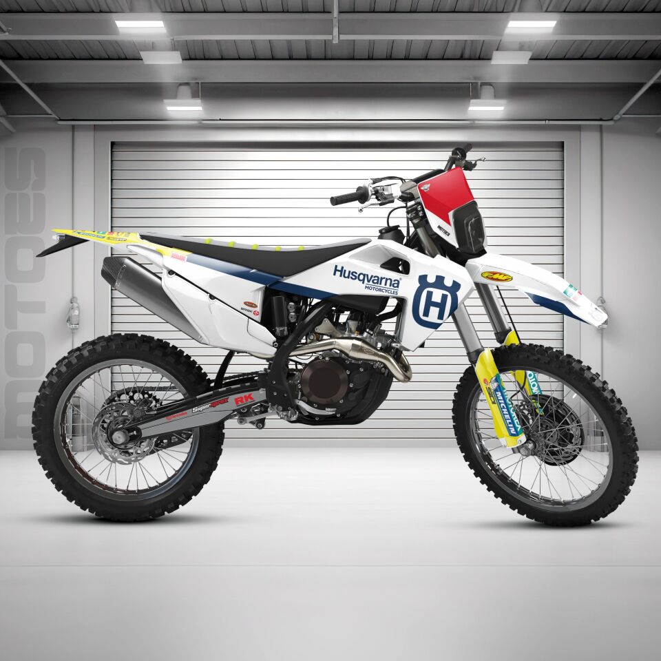 Husqvarna Modelleri için Grafik Kiti TC-FC 2025 - Standart Mat
