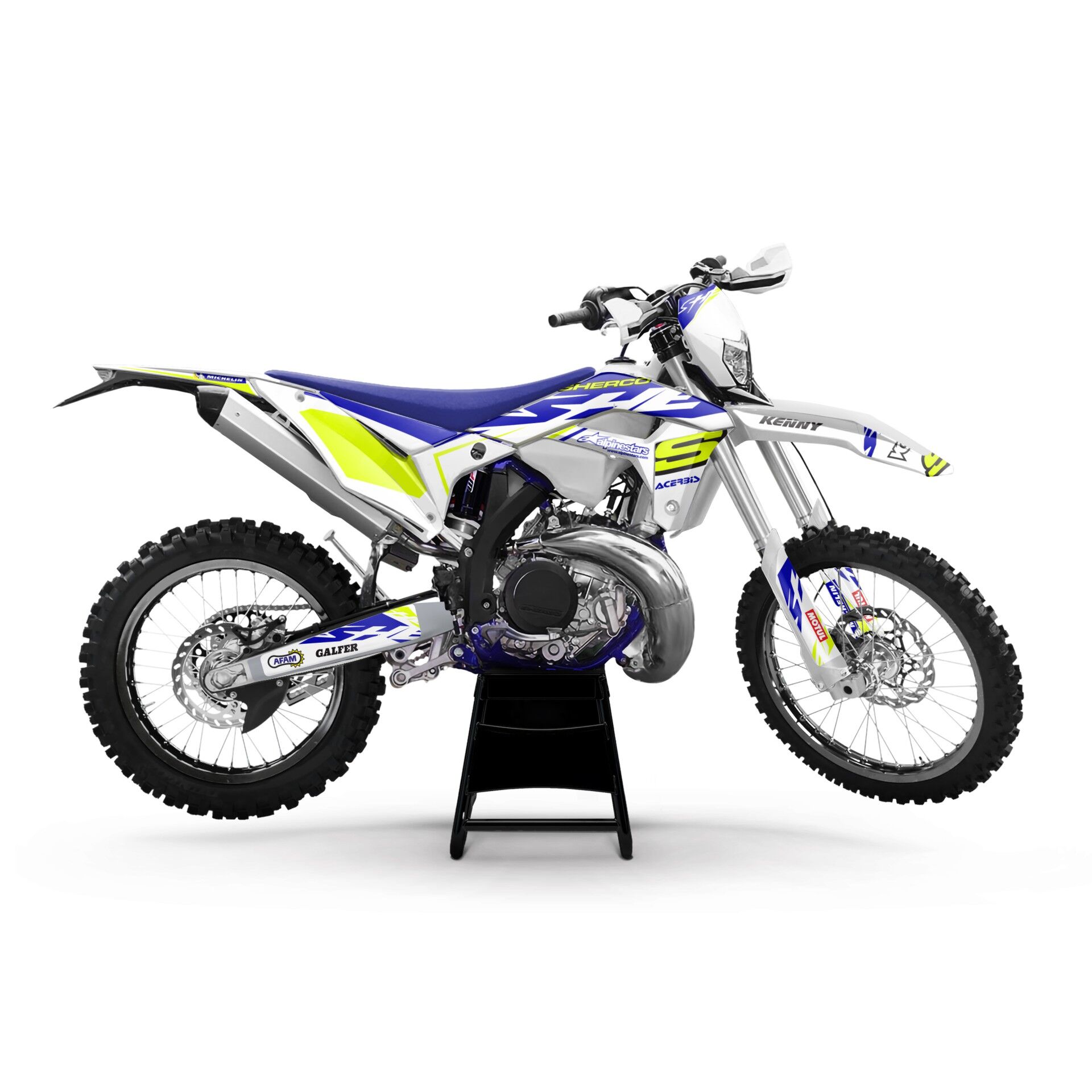 Sherco Modelleri için Grafik Kiti SE-SEF 2024 - Standart Parlaklık