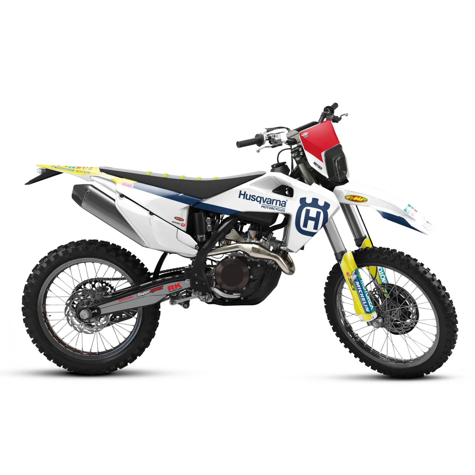 Husqvarna Modelleri için Grafik Kiti TC85 2018-2024 - Standart Parlaklık