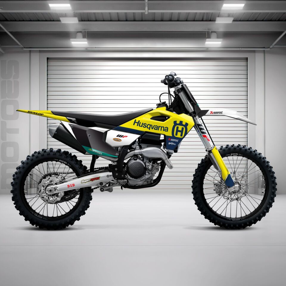 Husqvarna Modelleri için Grafik Kiti TC85 2015-2017 - Standart Mat