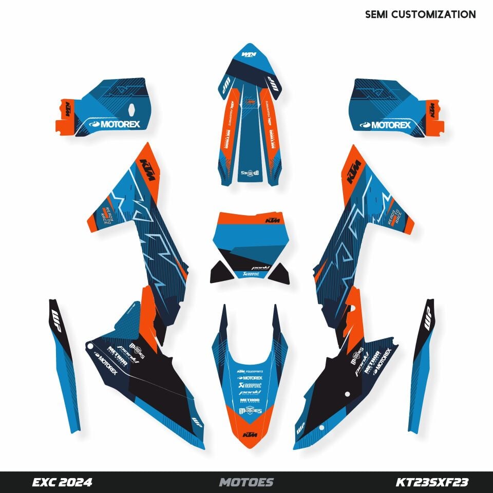 KTM Modelleri için Grafik Kiti