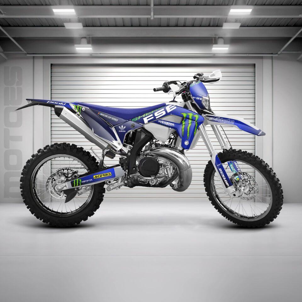 Sherco Modelleri için Grafik Kiti SE-SEF 2022-2023 - Standart Parlaklık