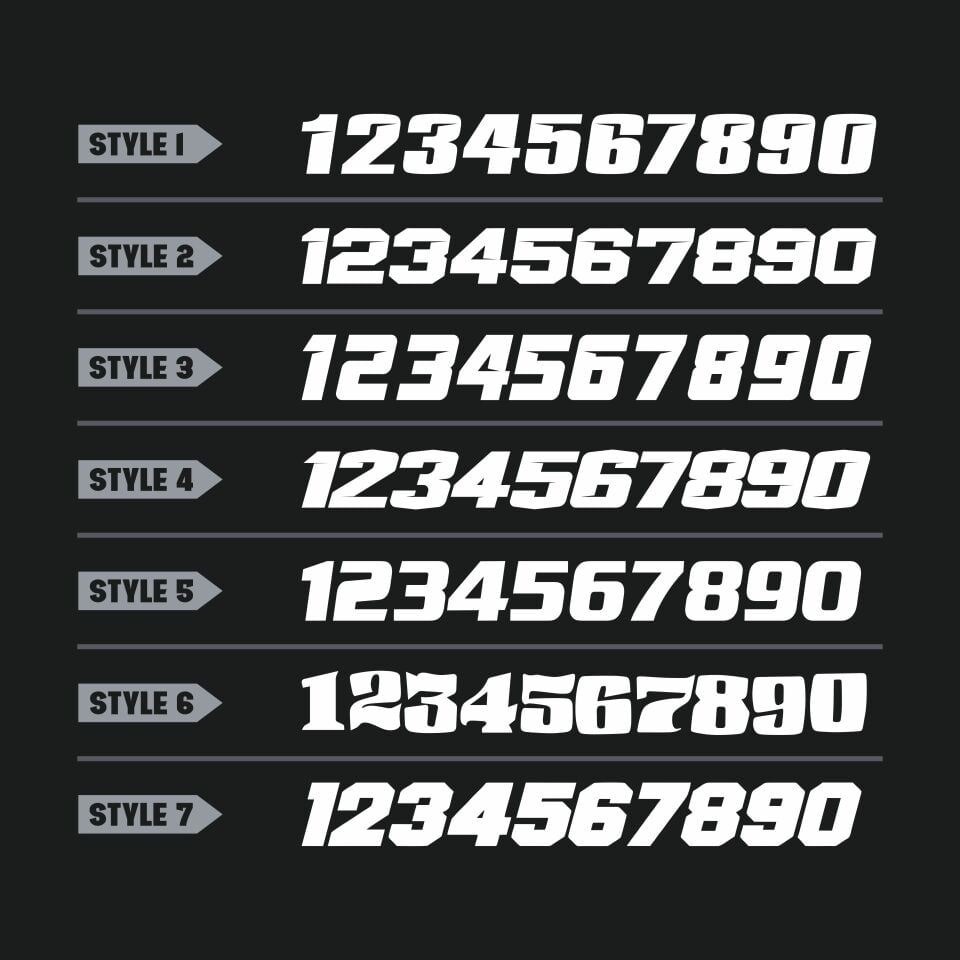 KTM Modelleri için Grafik Kiti - Moonlight Nightmare