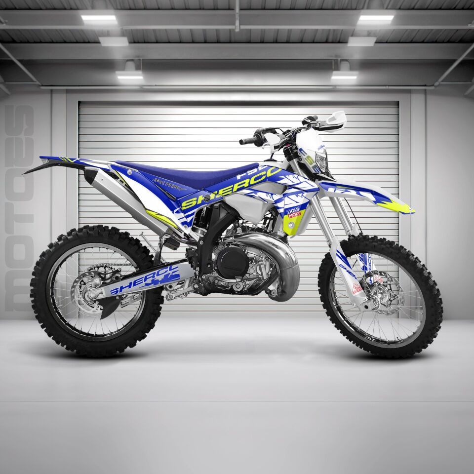 Sherco Modelleri için Grafik Kiti SE-SEF 2024 - Standart Mat