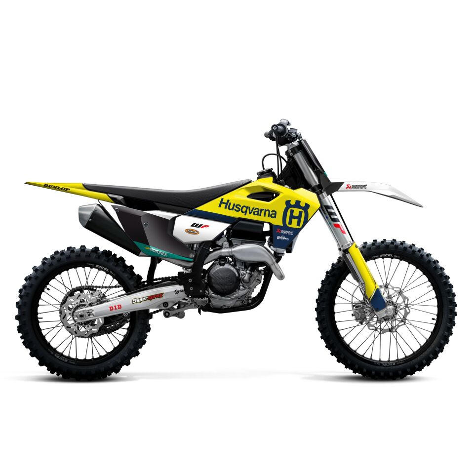 Husqvarna Modelleri için Grafik Kiti TC-FC 2019-2022 - Standart Parlaklık