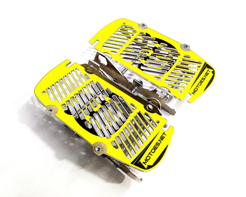 Radyatör Koruma  Husqvarna 2T/4T 2020-2026 Modeller Fan Dahil - YARIM ÇIKARTMA