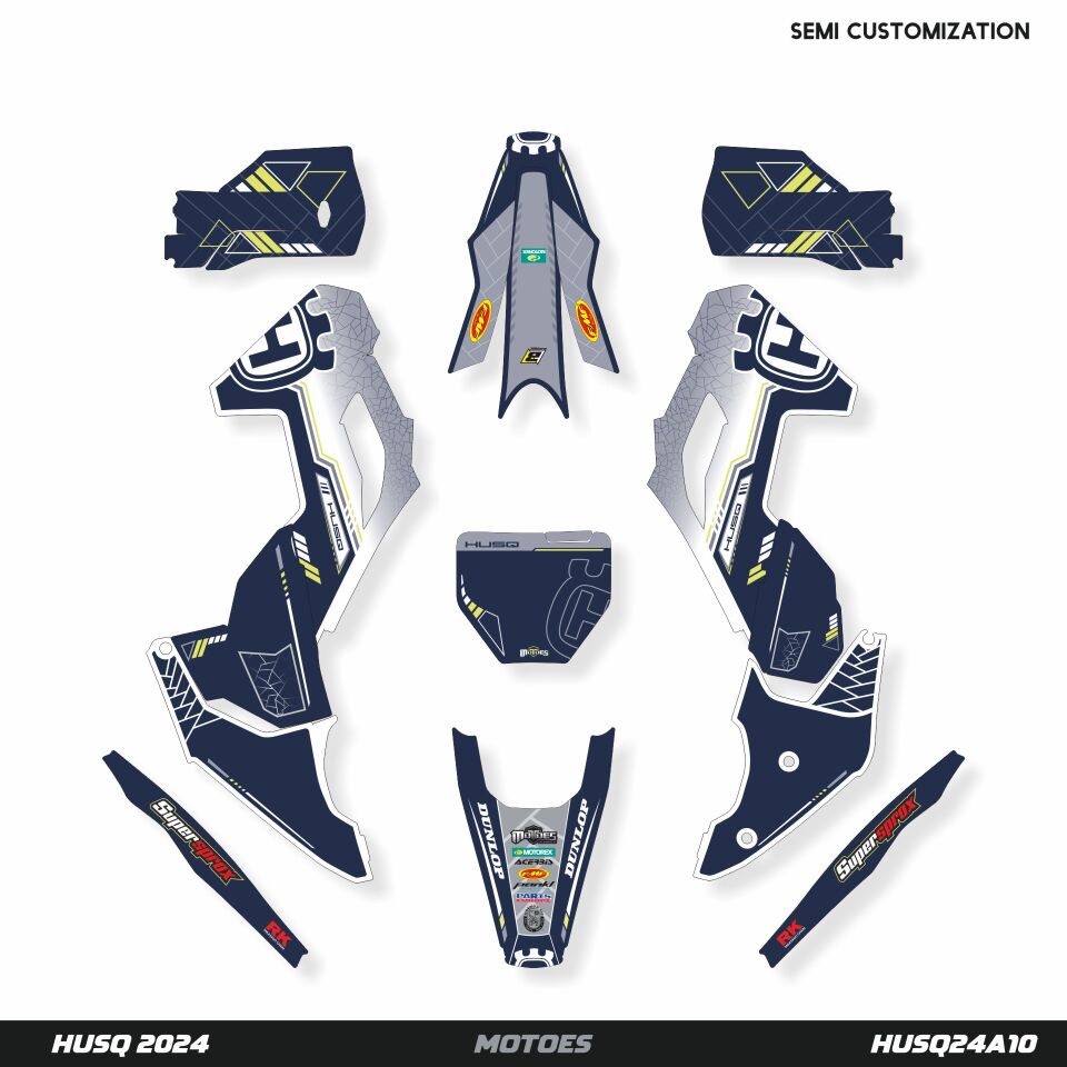 Husqvarna Modelleri için Grafik Kiti TE-FE 2013-2016 - Standart Parlaklık