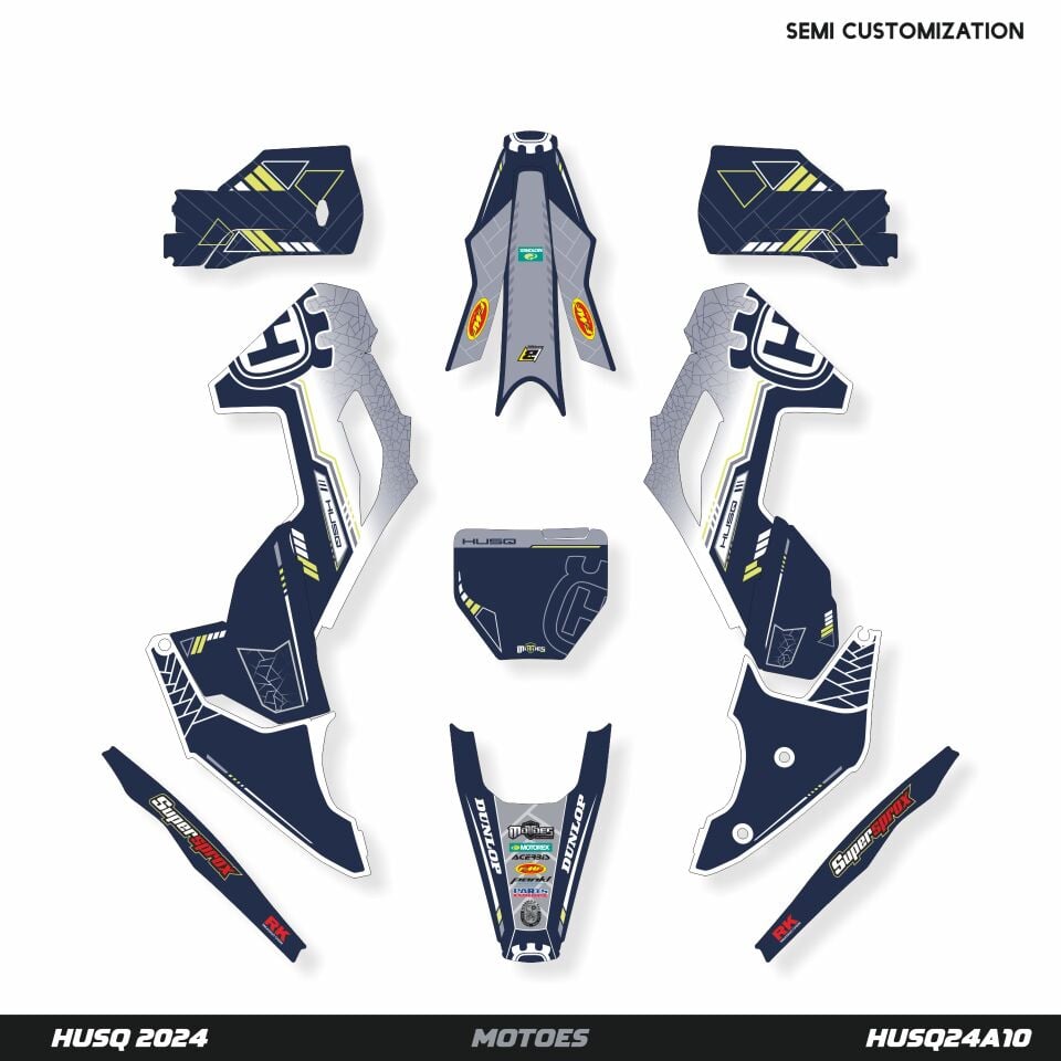 Husqvarna Modelleri için Grafik Kiti 701 Enduro 2016-2023 - Standart Mat