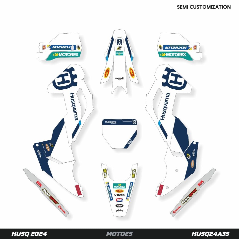 Husqvarna Modelleri için Grafik Kiti