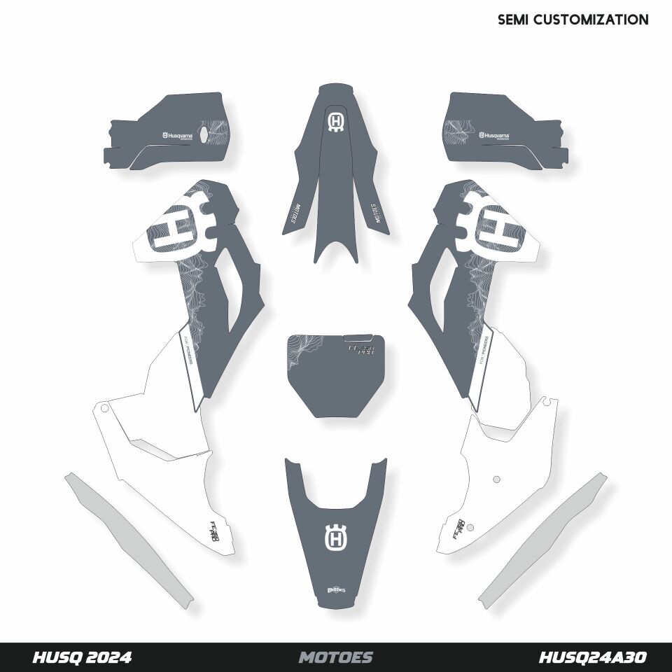 Husqvarna Modelleri için Grafik Kiti - Pro Edit