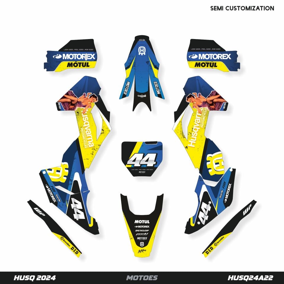 Husqvarna Modelleri için Grafik Kiti - Abstract Legacy