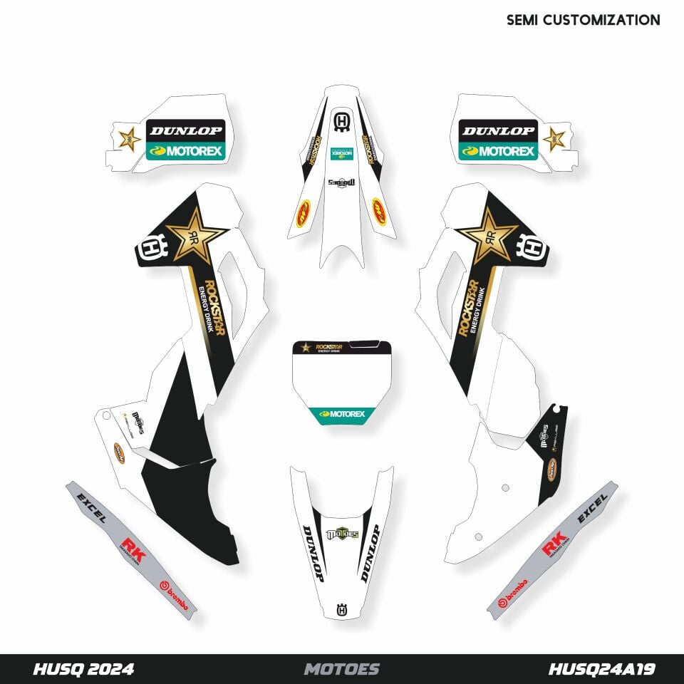 Husqvarna Modelleri için Grafik Kiti