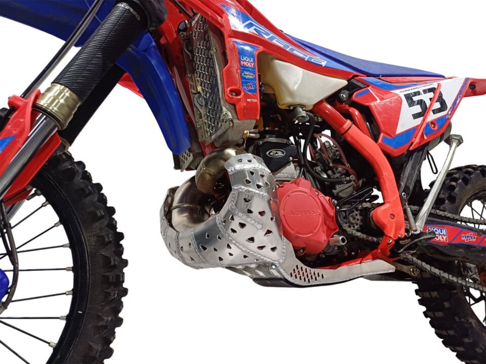 Beta 2020-2026 RR-RC-XPRO için Boru Korumalı Karter Plakası