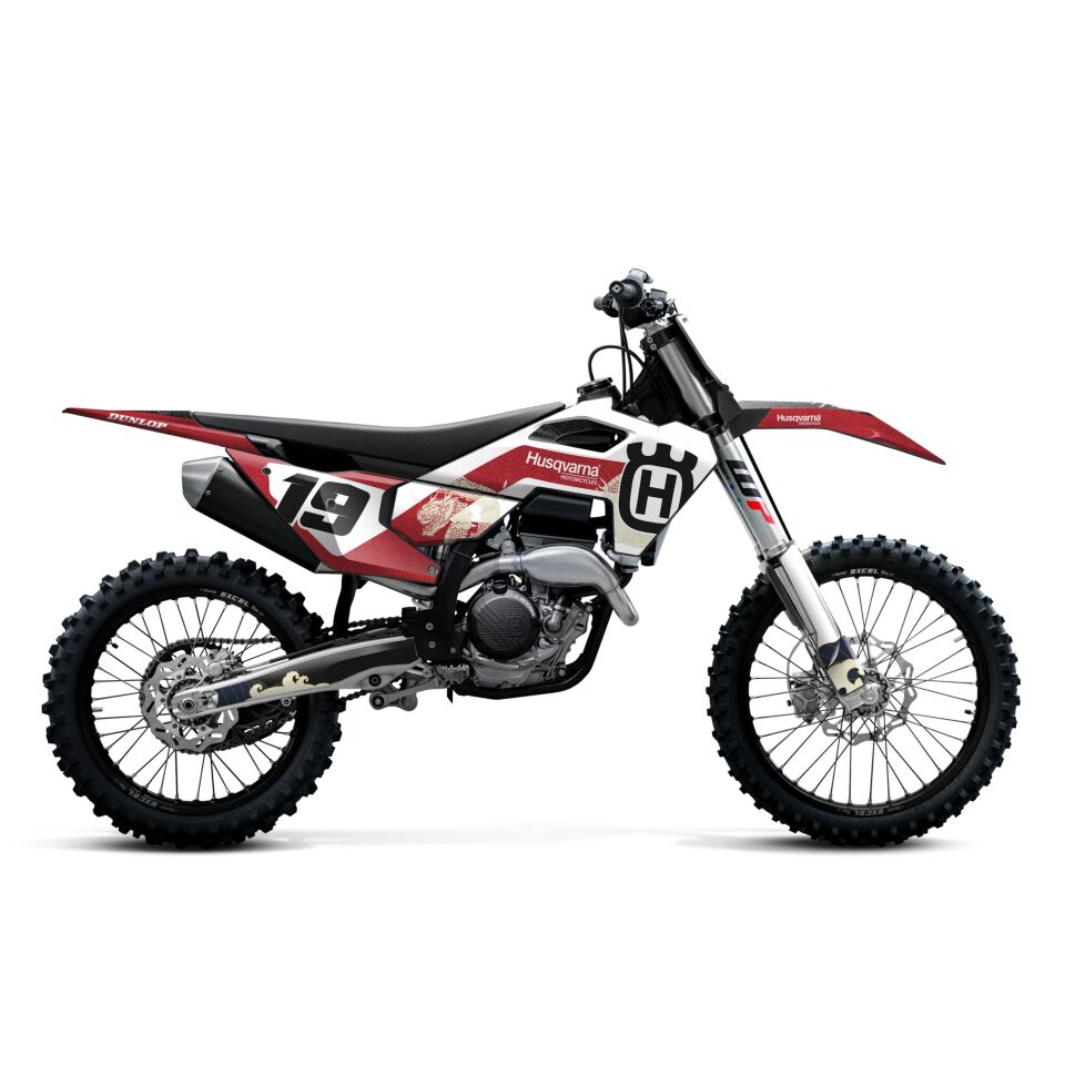 Husqvarna Modelleri için Grafik Kiti - Imperial Flame
