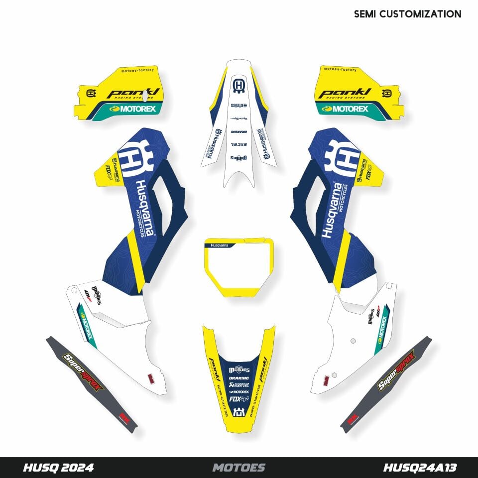 Husqvarna Modelleri için Grafik Kiti