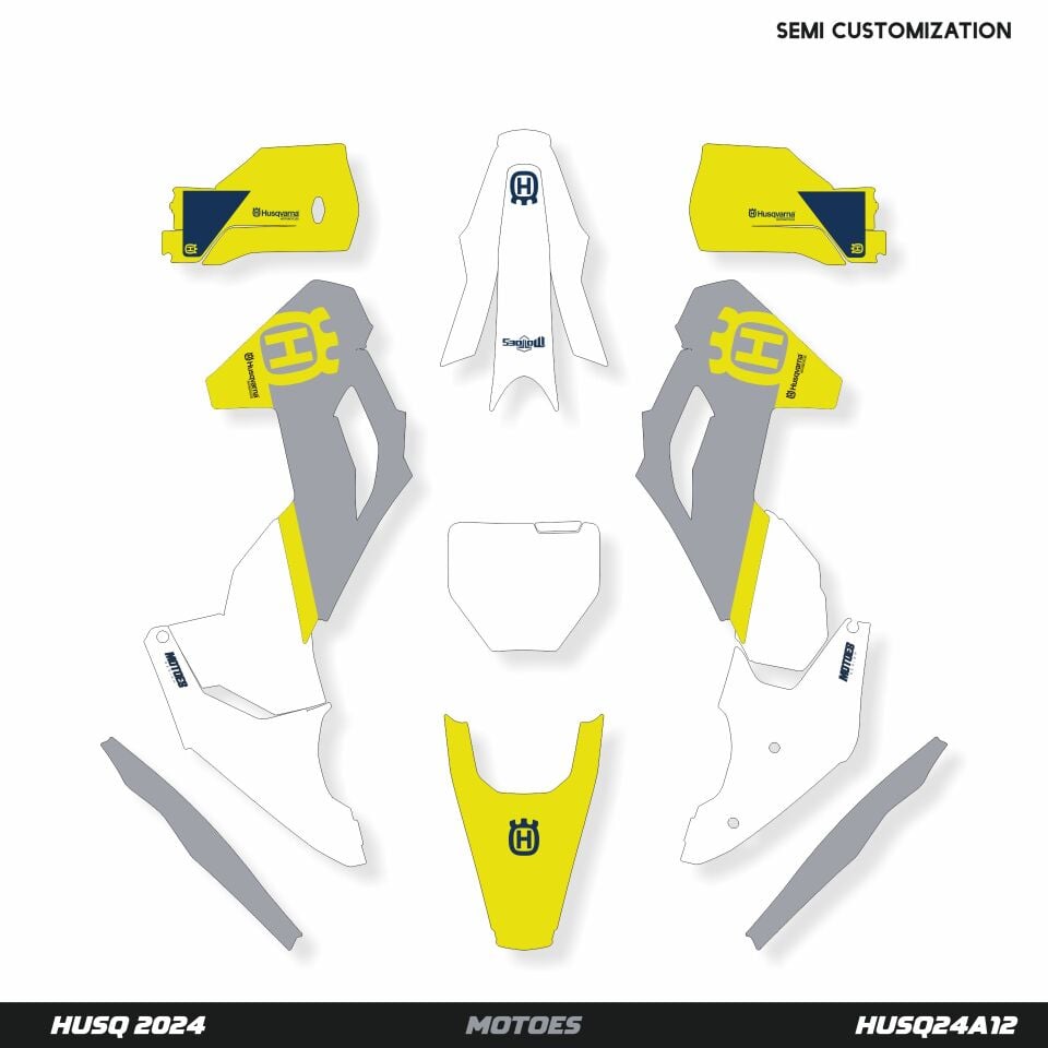 Husqvarna Modelleri için Grafik Kiti - Factory Spirit