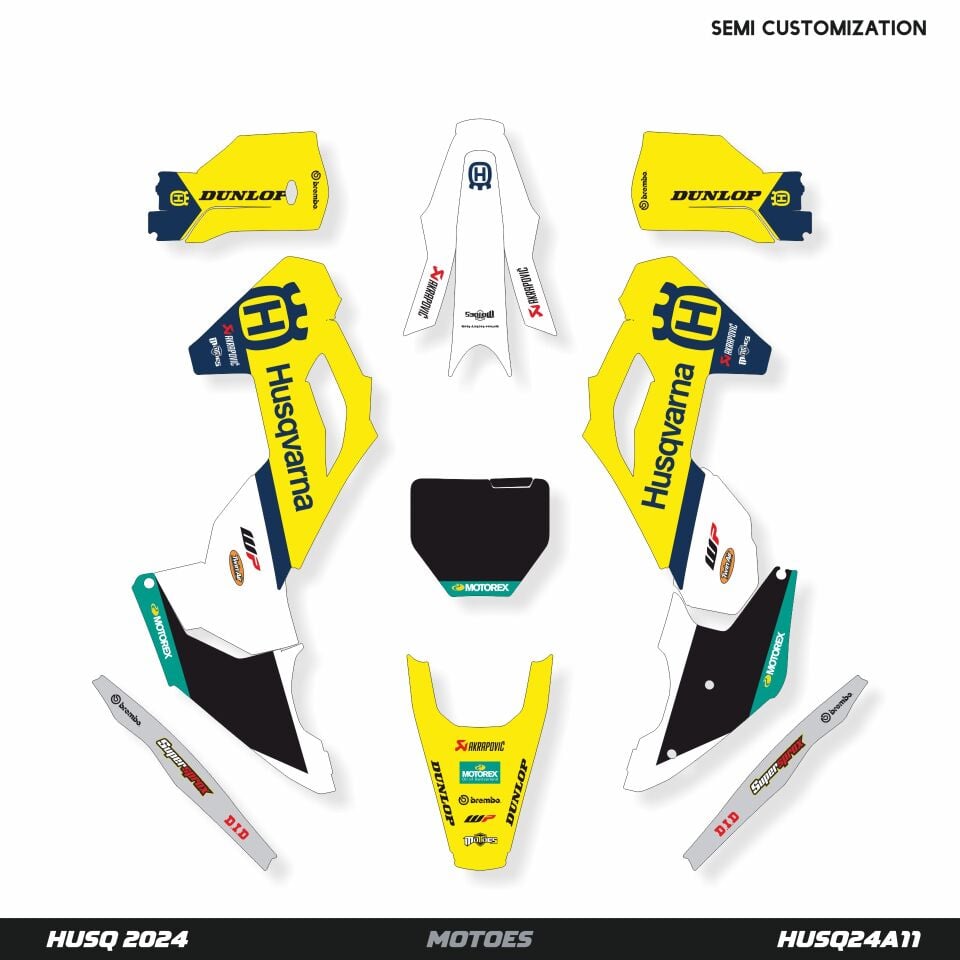 Husqvarna Modelleri için Grafik Kiti