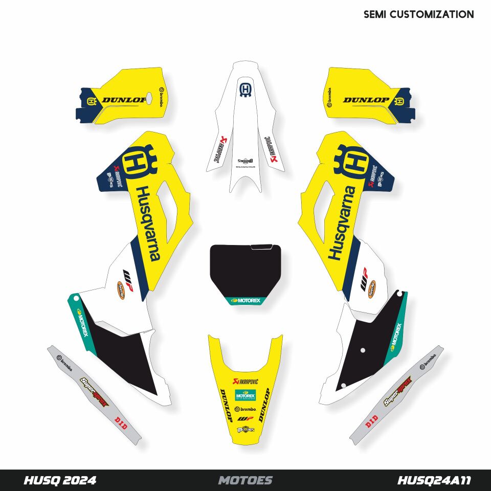 Husqvarna Modelleri için Grafik Kiti