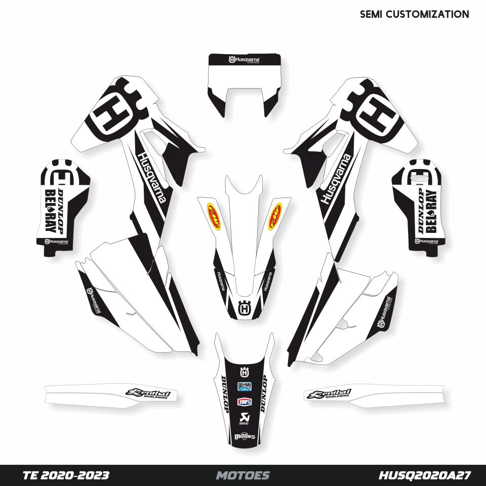 Husqvarna Modelleri için Grafik Kiti 701 Enduro 2016-2023 - Standart Mat