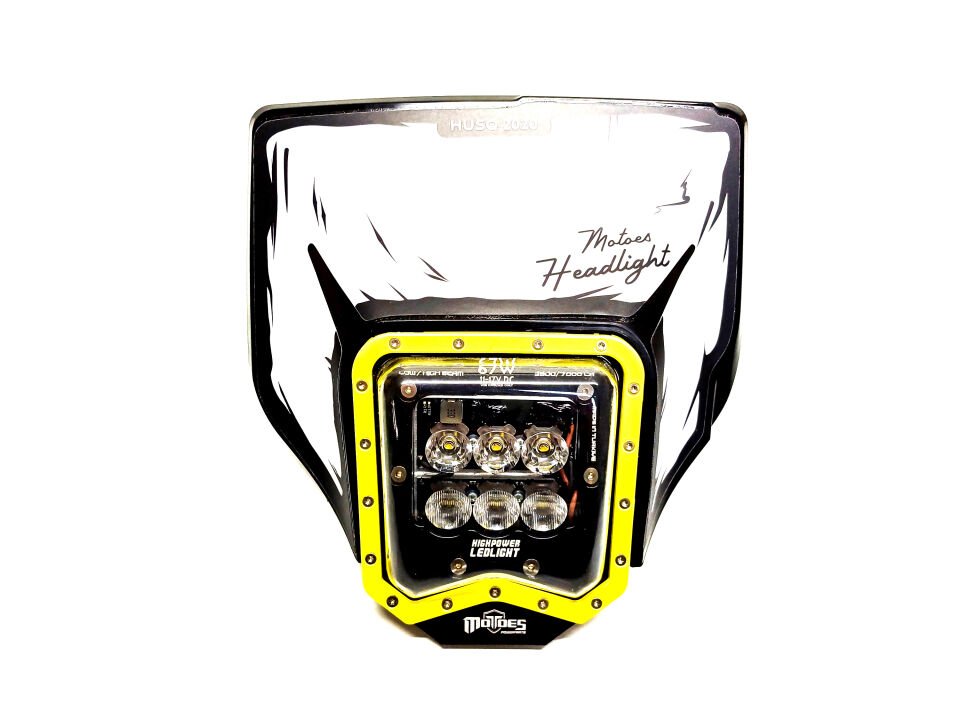 Husqvarna 2024-2025 Motoes HighPower Led Far M6 Serisi Blue