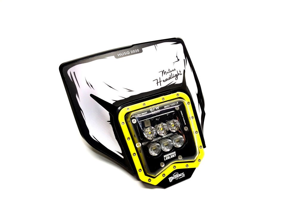 Husqvarna 2024-2025 Motoes HighPower Led Far M6 Serisi Blue