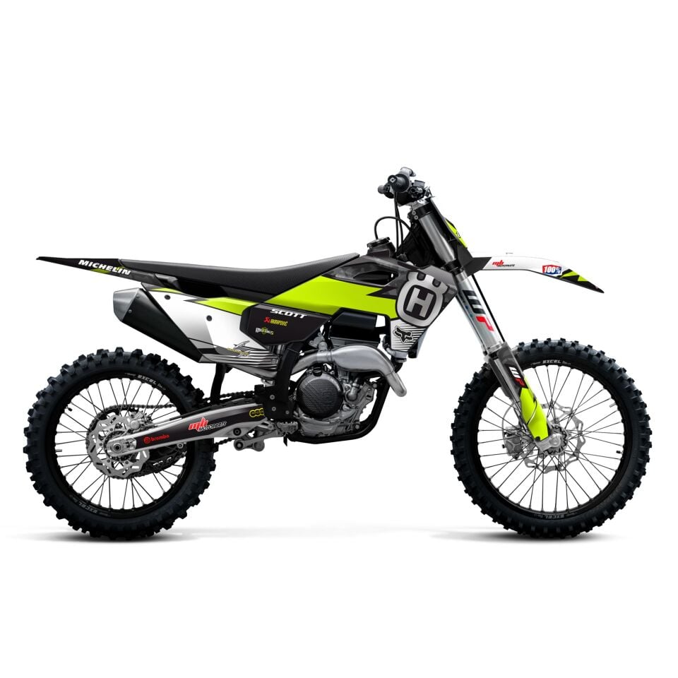 Husqvarna Modelleri için Grafik Kiti - Acid Chrome