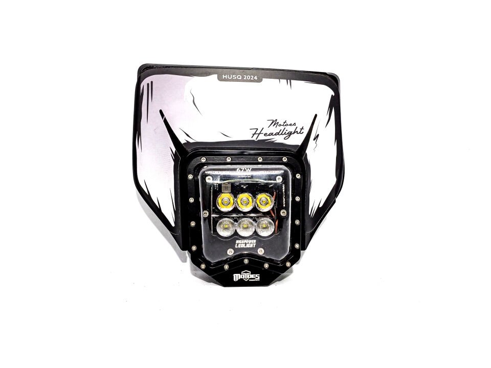 Husqvarna 2024-2025 Motoes HighPower Led Far M6 Serisi Black