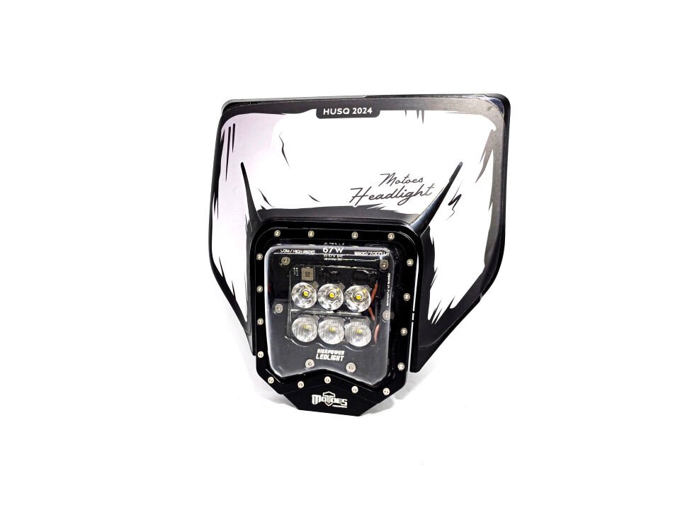 Husqvarna 2024-2025 Motoes HighPower Led Far M6 Serisi Black