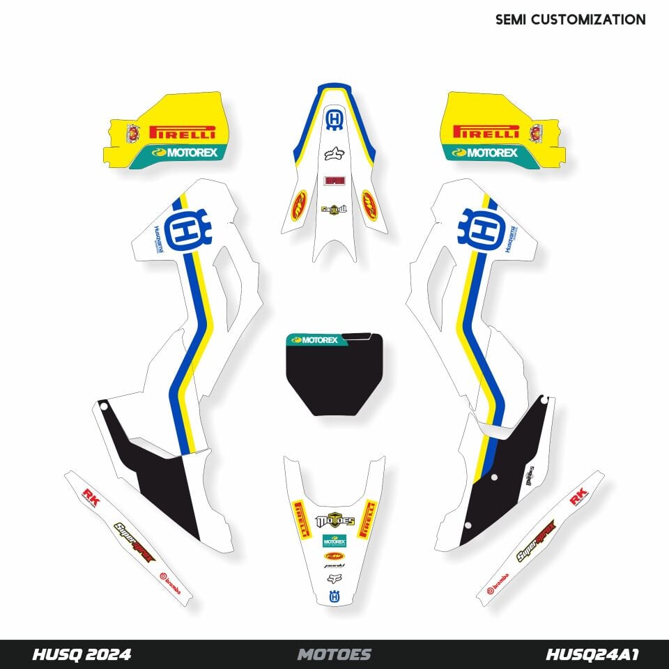 Husqvarna Modelleri için Grafik Kiti