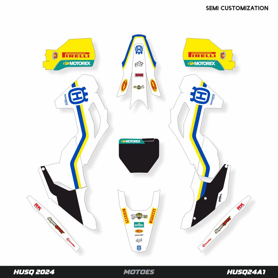 Husqvarna Modelleri için Grafik Kiti