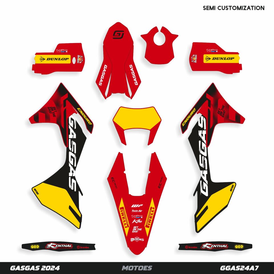 Gasgas Modelleri için Grafik Kiti