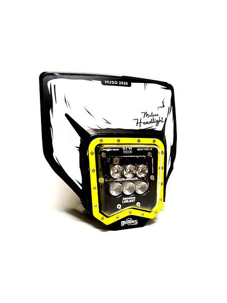 Husqvarna TE-FE 2017-2023 Motoes HighPower Led Far M6 Serisi BLACK