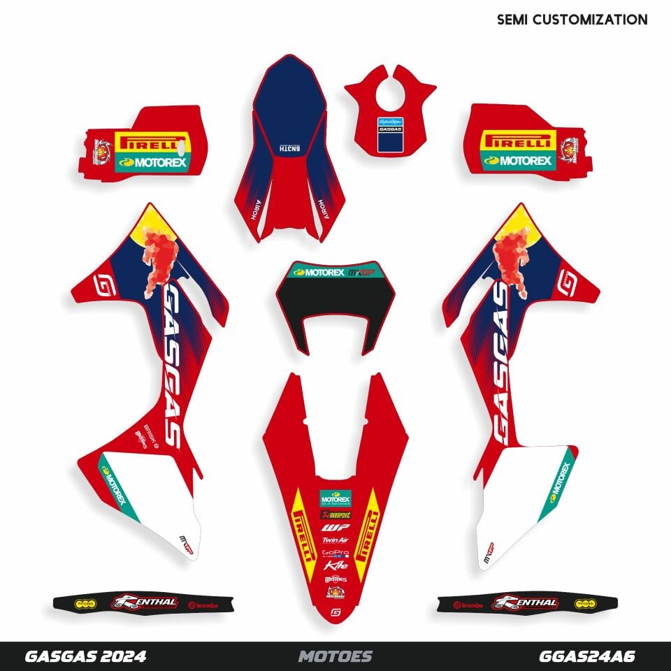 Gasgas Modelleri için Grafik Kiti