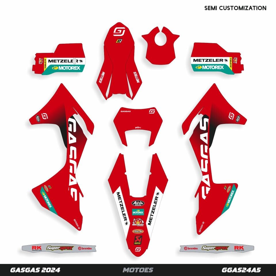 Gasgas Modelleri için Grafik Kiti